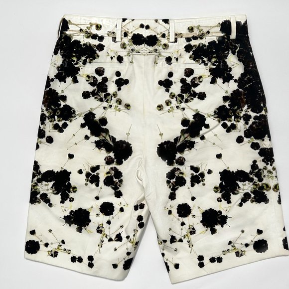 GIVENCHY RARE  S/S 2015  RUNWAY BABY’S BREATH FLORAL PRINT SHORTS - Picture 2 of 7